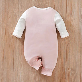 Estilinho Baby Loja de roupas infantis para Criança e Bebê - Body Infantil Abraço Adocicado - Rosa - 0 - 3 Meses - Body Infantil