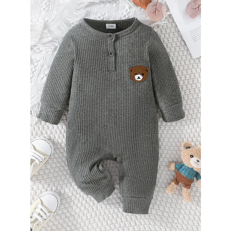 EstilinhoBaby Loja de roupas infantis para Criança e Bebê - Body Infantil Aconchego do Céu - Cinza - 0 - 3 Meses - Body Infantil