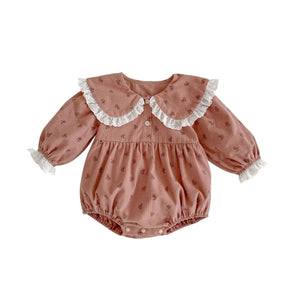 EstilinhoBaby Loja de roupas infantis para Criança e Bebê - Body Infantil Doce Abraço - Bege - 6 - 12 Meses - Body Infantil