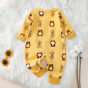 EstilinhoBaby Loja de roupas infantis para Criança e Bebê - Body Infantil Doces Sonhos - Amarelo - 3 - 6 Meses - Body Infantil