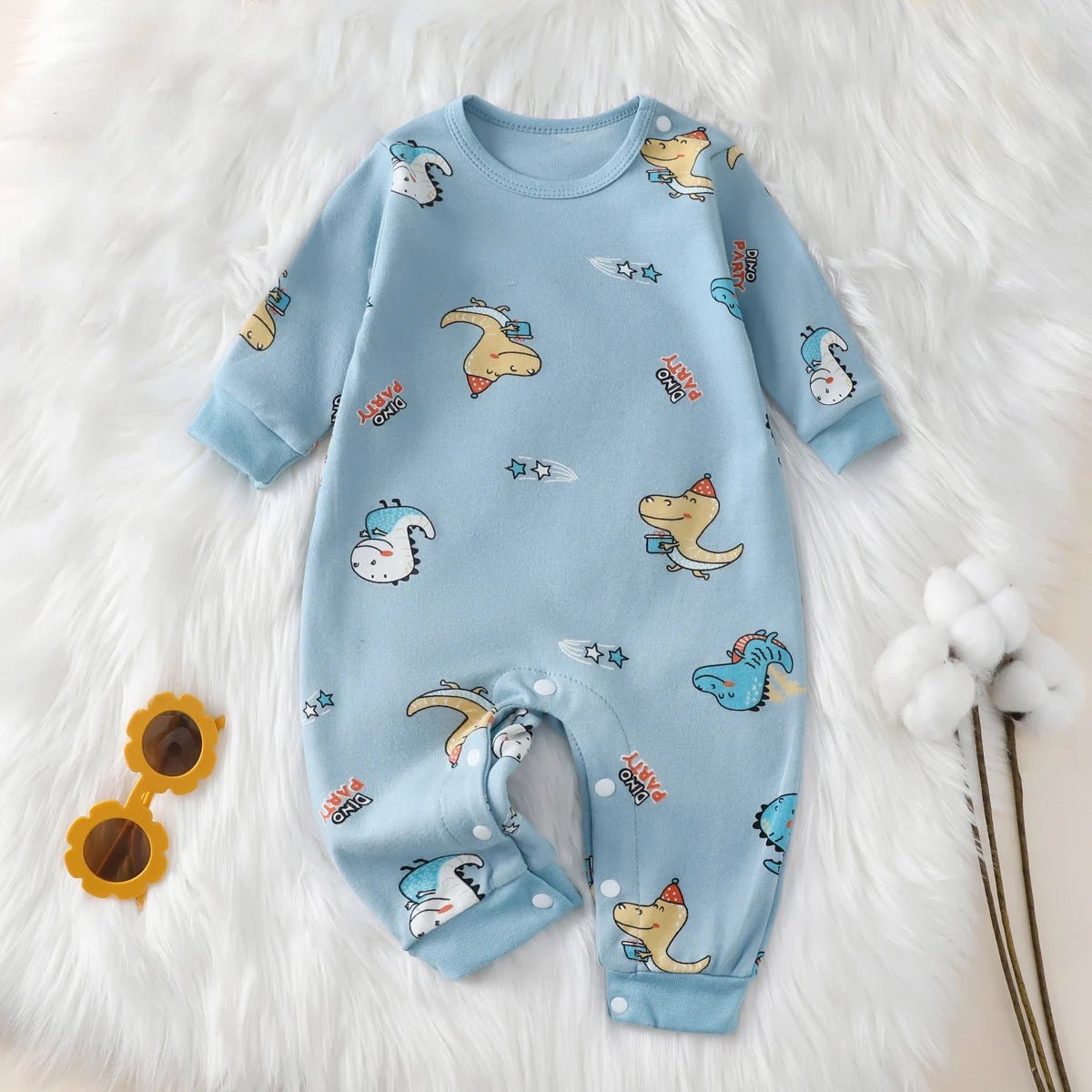 EstilinhoBaby Loja de roupas infantis para Criança e Bebê - Body Infantil Doces Sonhos - Azul - 3 - 6 Meses - Body Infantil