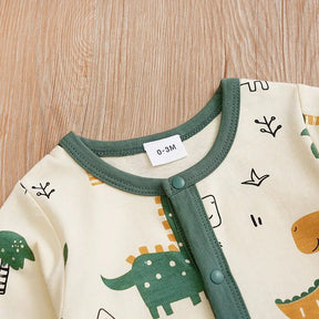 EstilinhoBaby Loja de roupas infantis para Criança e Bebê - Body Infantil Estampinhas Mágicas - Verde - 0 - 3 Meses - Body Infantil