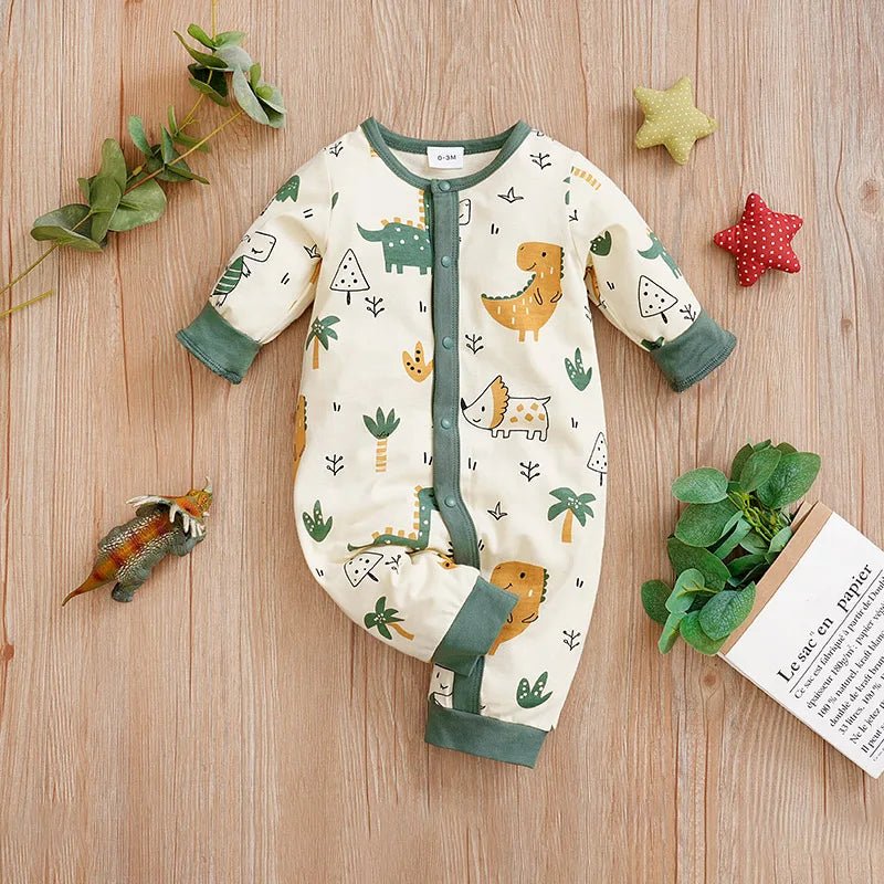 EstilinhoBaby Loja de roupas infantis para Criança e Bebê - Body Infantil Estampinhas Mágicas - Verde - 0 - 3 Meses - Body Infantil