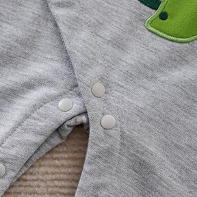 EstilinhoBaby Loja de roupas infantis para Criança e Bebê - Body Infantil Feliz Romper - Verde - 1 - 3 Meses - Body Infantil