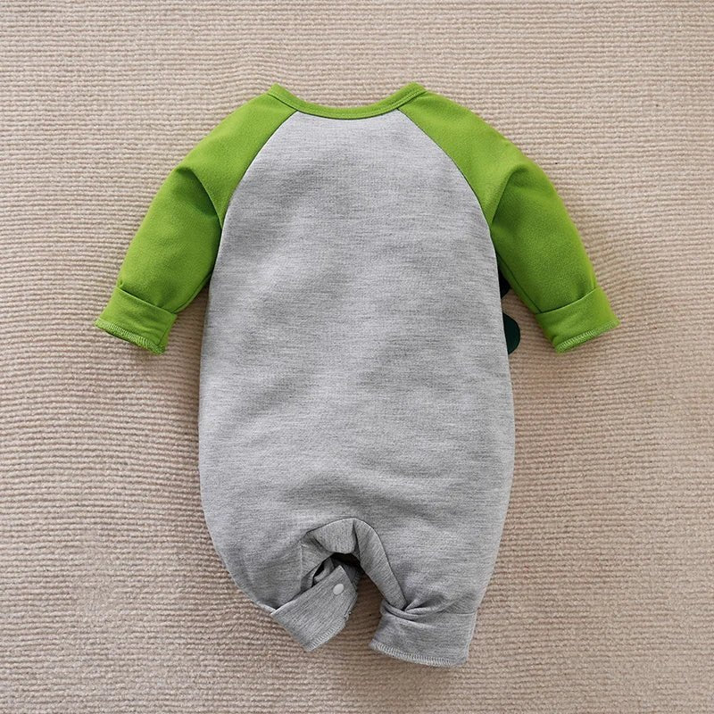 EstilinhoBaby Loja de roupas infantis para Criança e Bebê - Body Infantil Feliz Romper - Verde - 1 - 3 Meses - Body Infantil