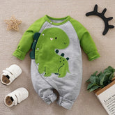 EstilinhoBaby Loja de roupas infantis para Criança e Bebê - Body Infantil Feliz Romper - Verde - 1 - 3 Meses - Body Infantil