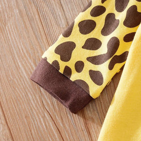 Estilinho Baby Loja de roupas infantis para Criança e Bebê - Body Infantil Magia da Girafa - Amarelo - 0 - 3 Meses - Body Infantil