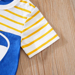 Estilinho Baby Loja de roupas infantis para Criança e Bebê - Body Infantil Pequeno tutu - Azul - 9 - 12 Meses - Body Infantil