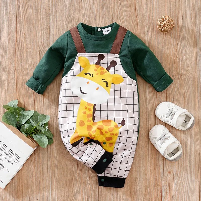 Estilinho Baby Loja de roupas infantis para Criança e Bebê - Body Infantil Risadinhas Felizes - Verde - 0 - 3 Meses - Body Infantil