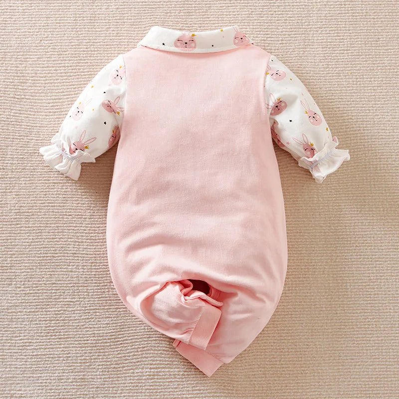 Estilinho Baby Loja de roupas infantis para Criança e Bebê - Body Infantil Rosinha Clara - Rosa - 3 - 6 Meses - Body Infantil