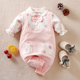 Estilinho Baby Loja de roupas infantis para Criança e Bebê - Body Infantil Rosinha Clara - Rosa - 3 - 6 Meses - Body Infantil