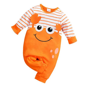 Estilinho Baby Loja de roupas infantis para Criança e Bebê - Body Infantil Tesouro do Mar - Laranja - 0 - 3 Meses - Body Infantil