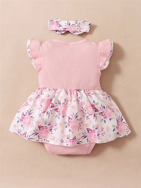 Estilinho Baby Loja de roupas infantis para Criança e Bebê - Body Infantil Unicórnio Encantado - Rosa - 0 - 3 Meses - Body Infantil