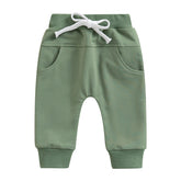 EstilinhoBaby Loja de roupas infantis para Criança e Bebê - Calça Infantil Atitude de Verão - Verde - 6 Meses - Calça Infantil