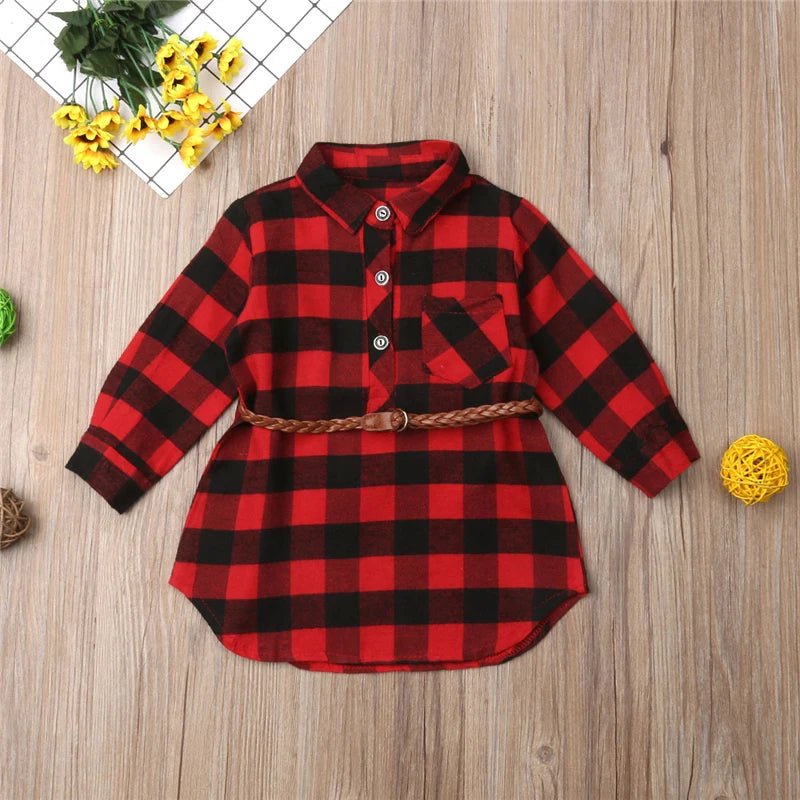 Estilinho Baby Loja de roupas infantis para Criança e Bebê - Camisa Xadrez Infantil Pequena Aventureira - Vermelho - 12 Meses - Camisa Infantil