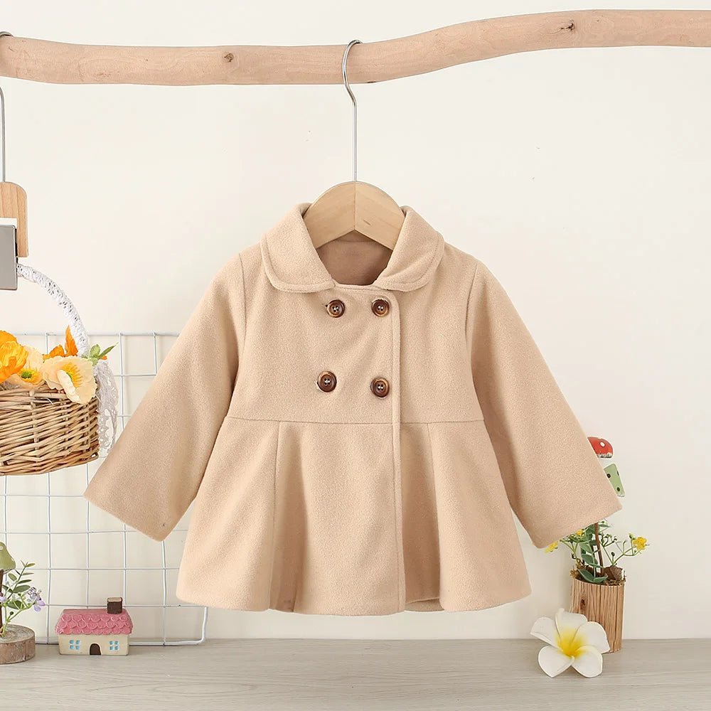 Estilinho Baby Loja de roupas infantis para Criança e Bebê - Casaco Infantil Fofura de Inverno - Khaki - 3 - 6 Meses - Casaco Infantil