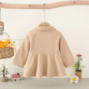 Estilinho Baby Loja de roupas infantis para Criança e Bebê - Casaco Infantil Fofura de Inverno - Khaki - 3 - 6 Meses - Casaco Infantil