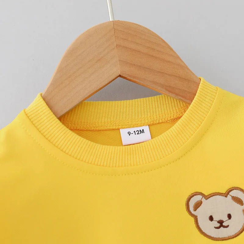 Estilinho Baby Loja de roupas infantis para Criança e Bebê - Conjunto Infantil 2 em 1 - Encanto Metamórfico - Amarelo - 3 - 6 Meses - Conjuntinho