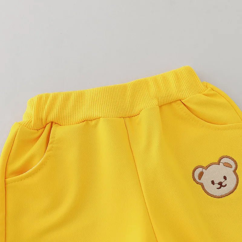 Estilinho Baby Loja de roupas infantis para Criança e Bebê - Conjunto Infantil 2 em 1 - Encanto Metamórfico - Amarelo - 3 - 6 Meses - Conjuntinho