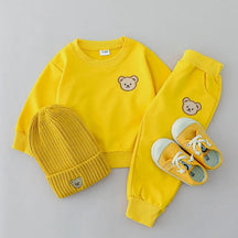 Estilinho Baby Loja de roupas infantis para Criança e Bebê - Conjunto Infantil 2 em 1 - Encanto Metamórfico - Amarelo - 3 - 6 Meses - Conjuntinho