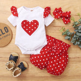 Estilinho Baby Loja de roupas infantis para Criança e Bebê - Conjunto Infantil 2 em 1 - Estampas Mágicas - Vermelho - 0 - 3 Meses - Conjuntinho