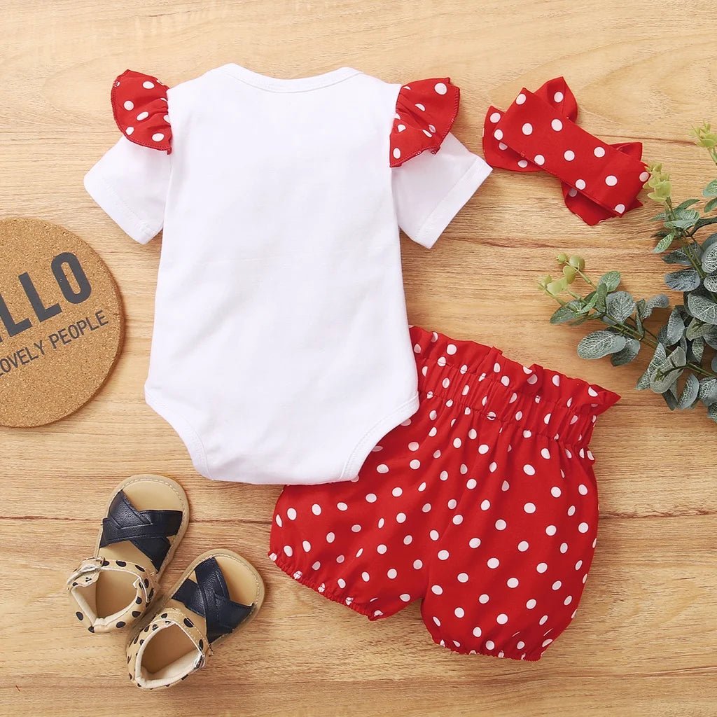 Estilinho Baby Loja de roupas infantis para Criança e Bebê - Conjunto Infantil 2 em 1 - Estampas Mágicas - Vermelho - 0 - 3 Meses - Conjuntinho