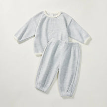 Estilinho Baby Loja de roupas infantis para Criança e Bebê - Conjunto Infantil 2 em 1 - Inverninho - Cinza - 3 - 6 Meses - Conjuntinho