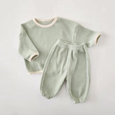 Estilinho Baby Loja de roupas infantis para Criança e Bebê - Conjunto Infantil 2 em 1 - Inverninho - Verde - 3 - 6 Meses - Conjuntinho