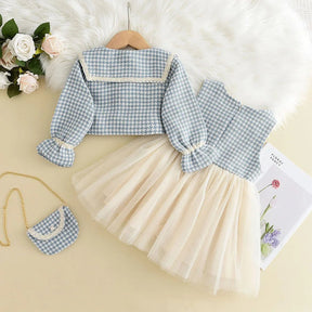 Estilinho Baby Loja de roupas infantis para Criança e Bebê - Conjunto Infantil 2 em 1 - Alegria Fashionzinha - Azul - 3 Anos - Conjuntinho