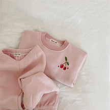 Estilinho Baby Loja de roupas infantis para Criança e Bebê - Conjunto Infantil 2 em 1 - Cupcake - Rosa - 3 - 6 Meses - Conjuntinho