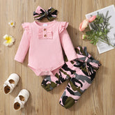 Estilinho Baby Loja de roupas infantis para Criança e Bebê - Conjunto Infantil 2 em 1 - Magia de Dois - Rosa - 0 - 3 Meses - Conjuntinho