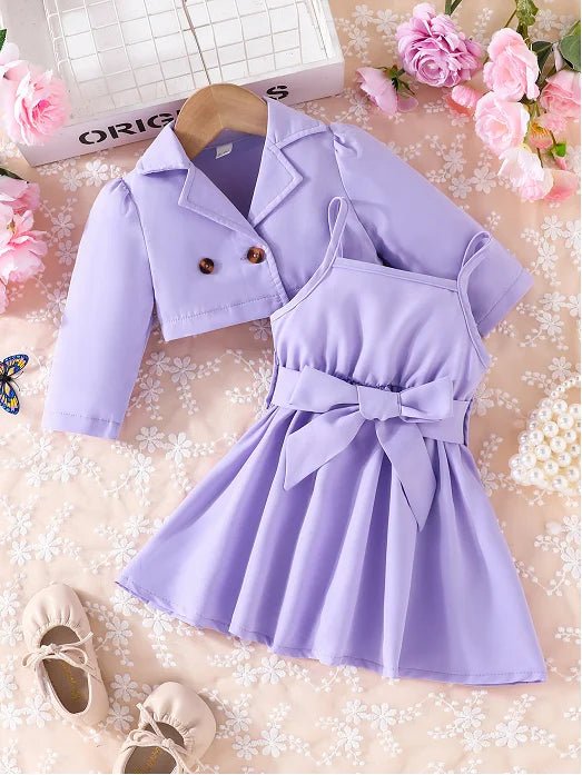 Estilinho Baby Loja de roupas infantis para Criança e Bebê - Conjunto Infantil 2 em 1 - Miúdo Encantado - Roxo - 6 - 9 Meses - Conjuntinho