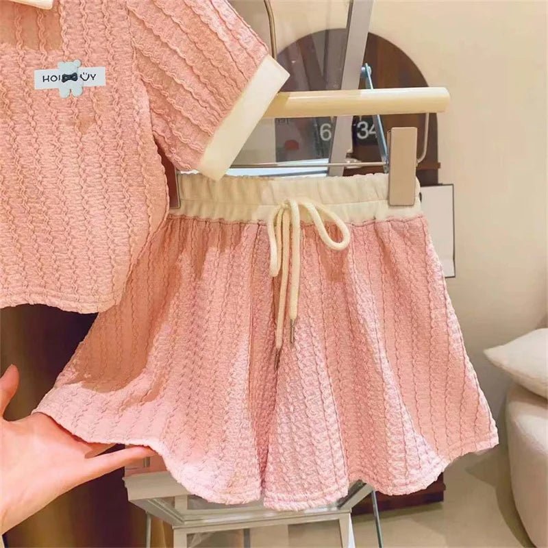 Estilinho Baby Loja de roupas infantis para Criança e Bebê - Conjunto Infantil 2 em 1 - Muda Estilo - Rosa - 18 - 24 Meses - Conjuntinho