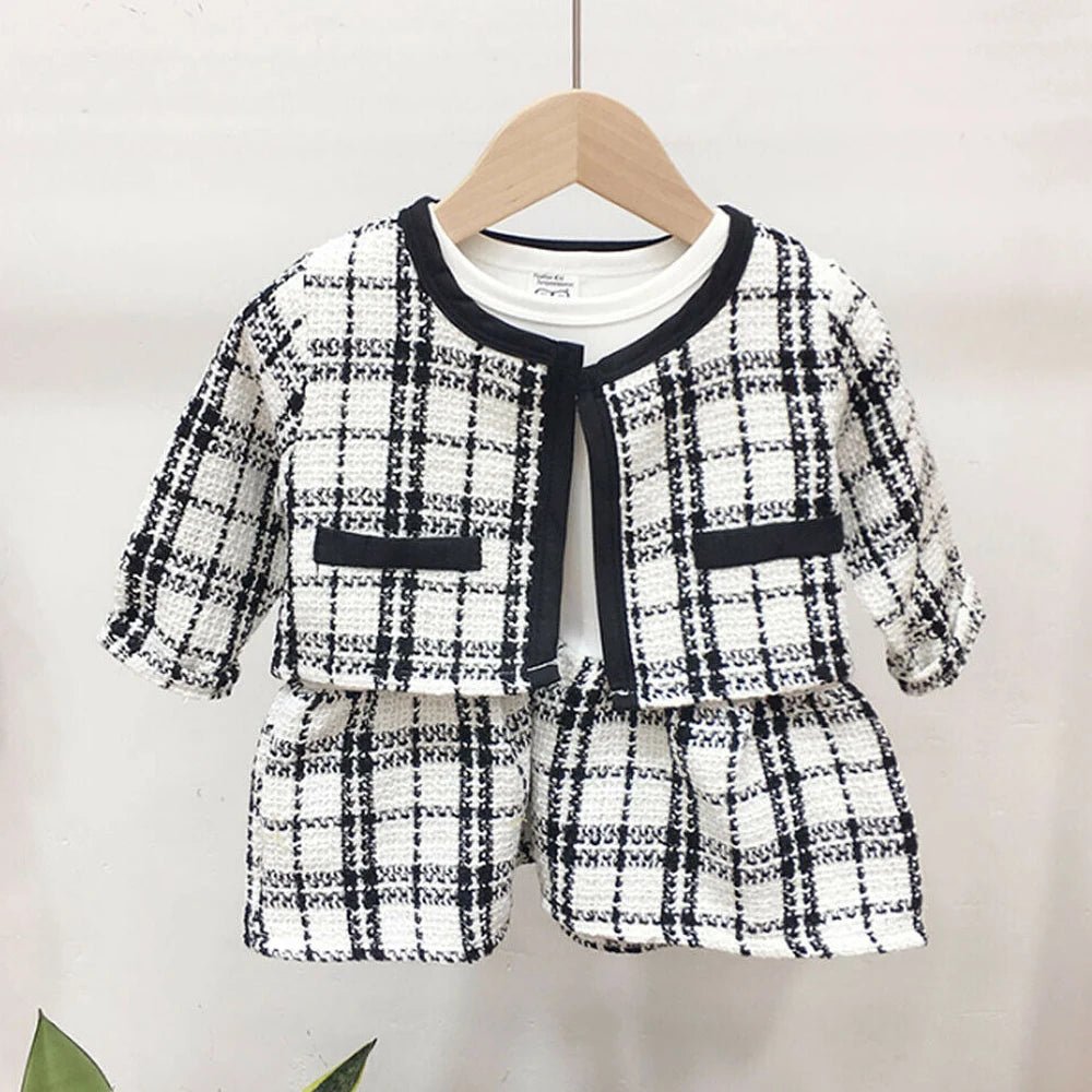 Estilinho Baby Loja de roupas infantis para Criança e Bebê - Conjunto Infantil 2 em 1 - Ternura Infanto - Branco - 6 - 12 Meses - Conjuntinho