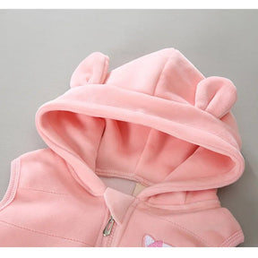 Estilinho Baby Loja de roupas infantis para Criança e Bebê - Conjunto Infantil 3 em 1 - Surpresa em Dobro - Rosa - 12 Meses - Conjuntinho