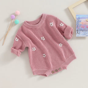 Estilinho Baby Loja de roupas infantis para Criança e Bebê - Macacão Infantil Estampada - Rosa - 3 Meses - Macacão Infantil