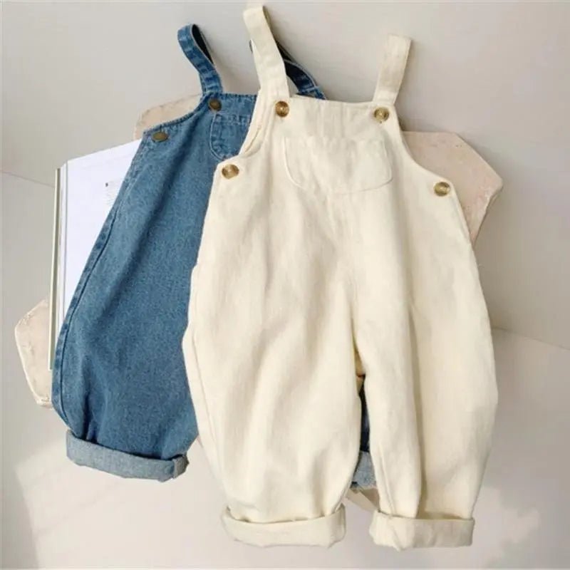 EstilinhoBaby Loja de roupas infantis para Criança e Bebê - Macacão Infantil Mini Aventura - Jeans - 80cm - Macacão Infantil