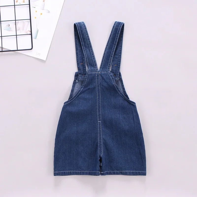 EstilinhoBaby Loja de roupas infantis para Criança e Bebê - Macacão Infantil Pequenino Dog - Jeans - 9 - 12 Meses - Macacão Infantil