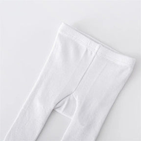 Estilinho Baby Loja de roupas infantis para Criança e Bebê - Meia Calça Infantil Panda Fofura - Branco - 12 - 24 Meses - Meia Infantil