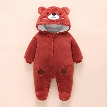 Estilinho Baby Loja de roupas infantis para Criança e Bebê - Pijama Infantil Ursinho Sonolento - Vermelho - 0 - 3 Meses - Pijama Infantil