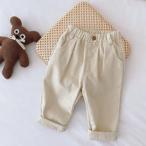 Estilinho Baby Loja de roupas infantis para Criança e Bebê - Short Infantil Brincadeira Doce - Bege - 12 Meses - Short Infantil