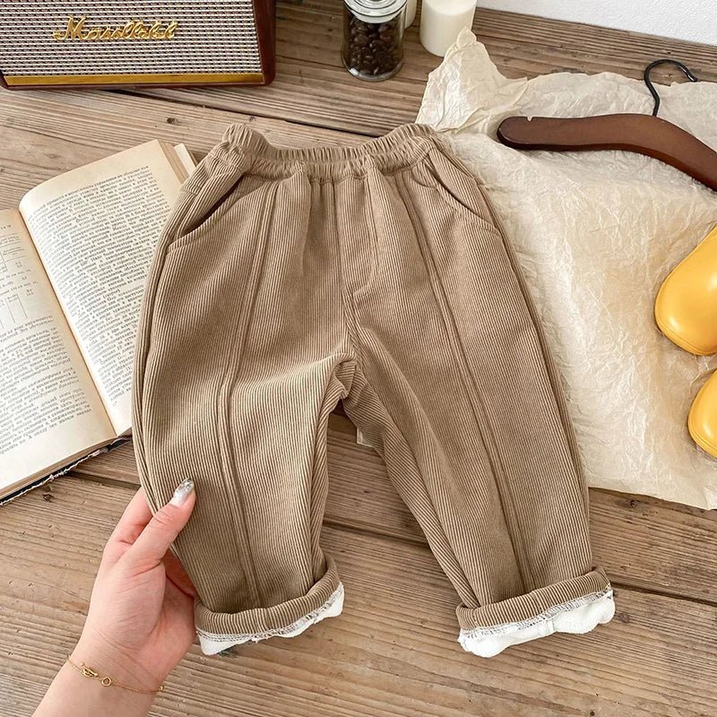 Estilinho Baby Loja de roupas infantis para Criança e Bebê - Short Infantil Brincadeira Doce - Khaki - 12 Meses - Short Infantil