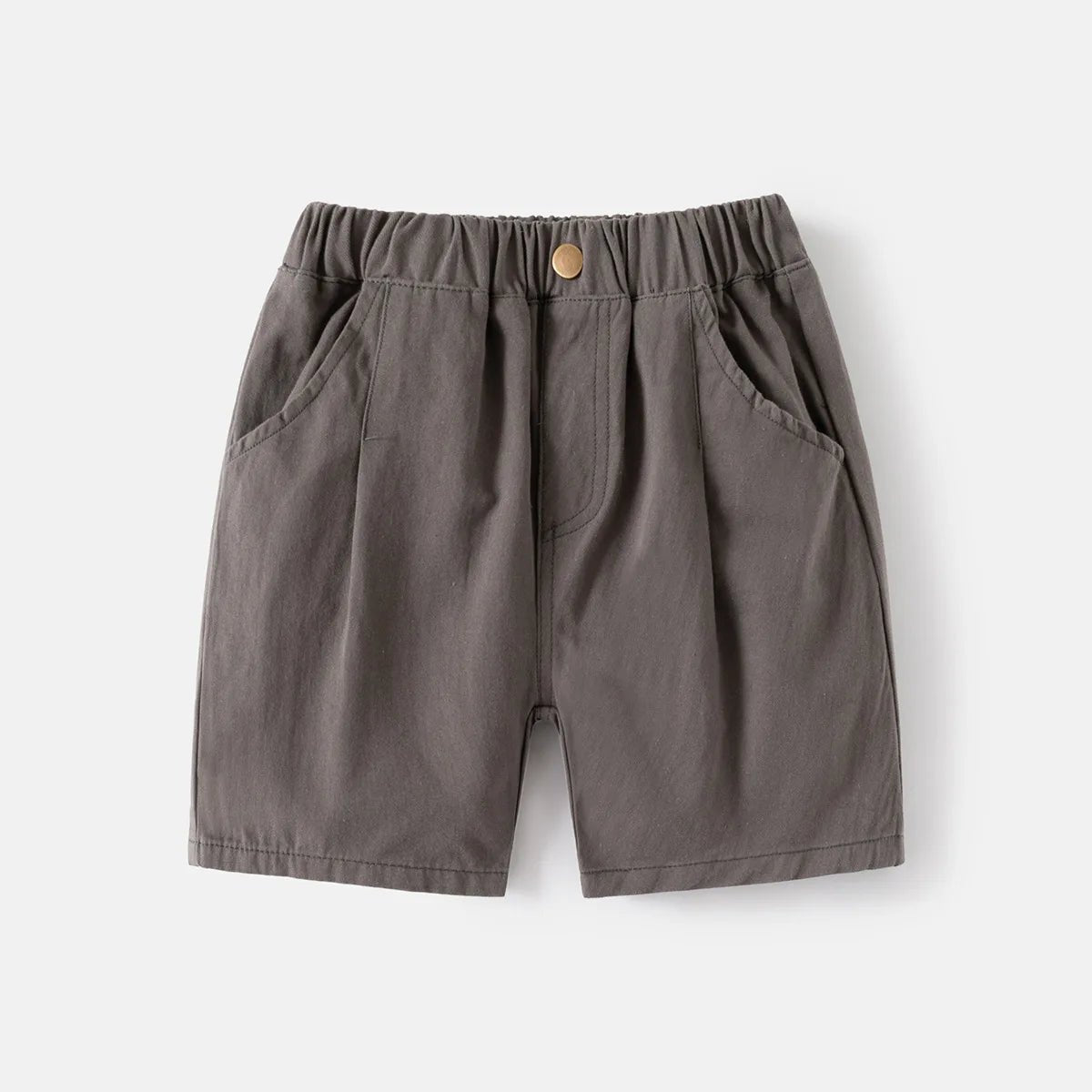 EstilinhoBaby Loja de roupas infantis para Criança e Bebê - Short Infantil Juvenil - Cinza - 2 Anos - Short Infantil