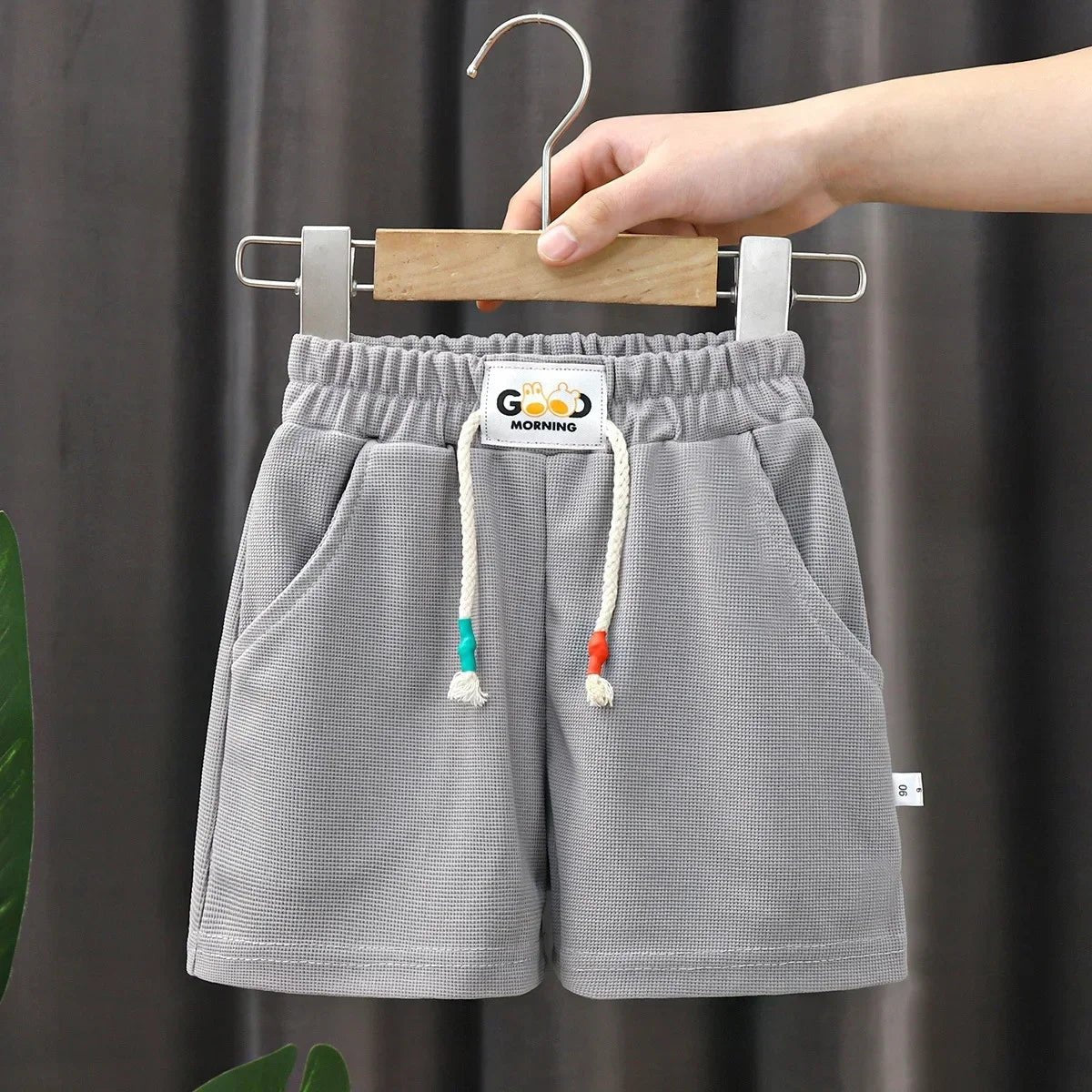 Estilinho Baby Loja de roupas infantis para Criança e Bebê - Short Infantil Parquinho - Cinza - 6 - 7 Anos - Short Infantil