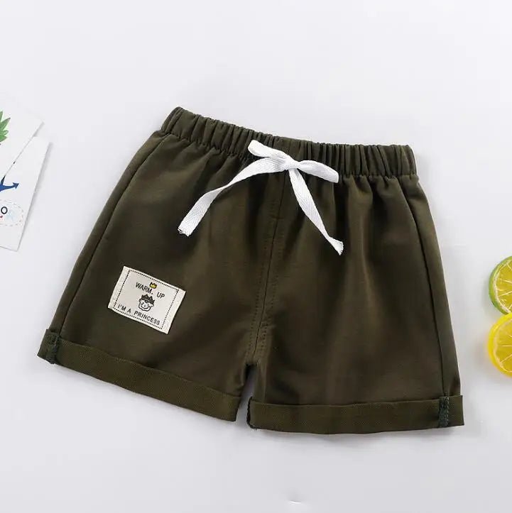 EstilinhoBaby Loja de roupas infantis para Criança e Bebê - Short Infantil Pequeno Atleta - Amarelo - 6 - 12 Meses - Short Infantil