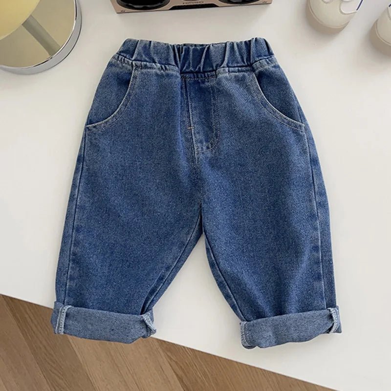 Estilinho Baby Loja de roupas infantis para Criança e Bebê - Short Jeans Infantil Passeio Noturno - Azul - 9 Meses - Short Infantil