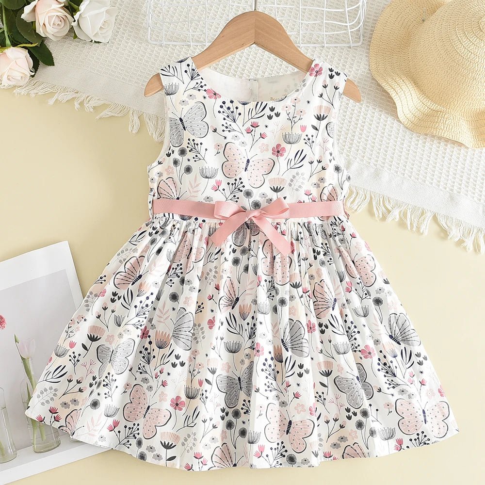 Estilinho Baby Loja de roupas infantis para Criança e Bebê - Vestido Infantil Encanto da Natureza - Rosa - 3 Anos - Vestido Infantil