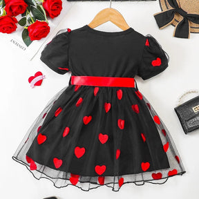 Estilinho Baby Loja de roupas infantis para Criança e Bebê - Vestido Infantil Magia Dos Morangos - Preto - 5 Anos - Vestido Infantil