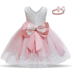 EstilinhoBaby Loja de roupas infantis para Criança e Bebê - Vestido Infantil Princesa Cute - Rosa - 9 Meses - Vestido Infantil