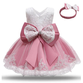 EstilinhoBaby Loja de roupas infantis para Criança e Bebê - Vestido Infantil Princesa Cute - Rosa - 9 Meses - Vestido Infantil